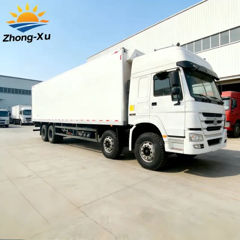 Ψυγείο μεταφοράς 4 αξόνων για ζωντανά και φρέσκα θαλασσινά